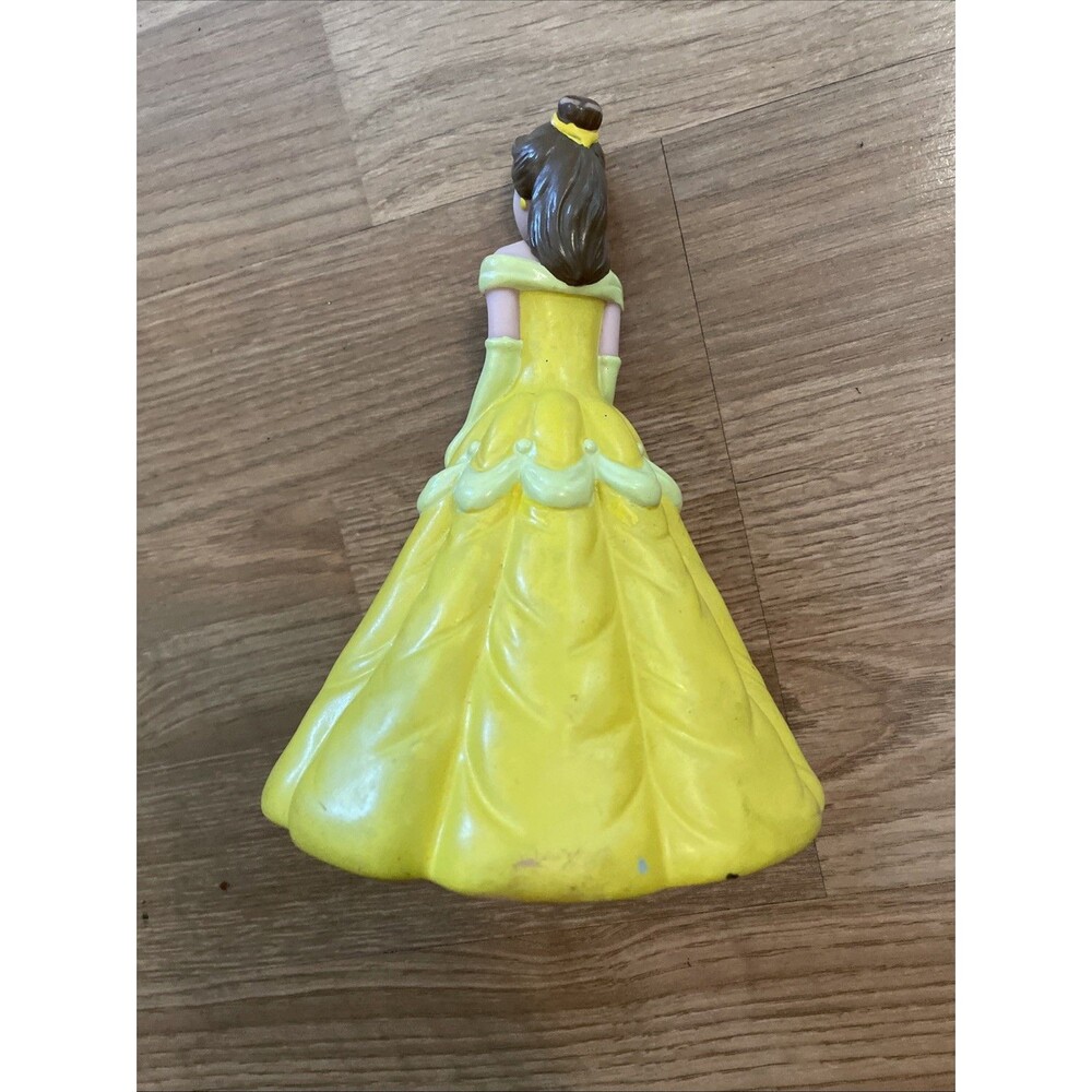 Vintage 1992 Pizza Hut Disney Beauty & The Beast 7"×5" Rubber Belle Doll Toy - Picture 8 of 10